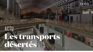 Grève générale : les gares d'Ile-de-France vides au matin