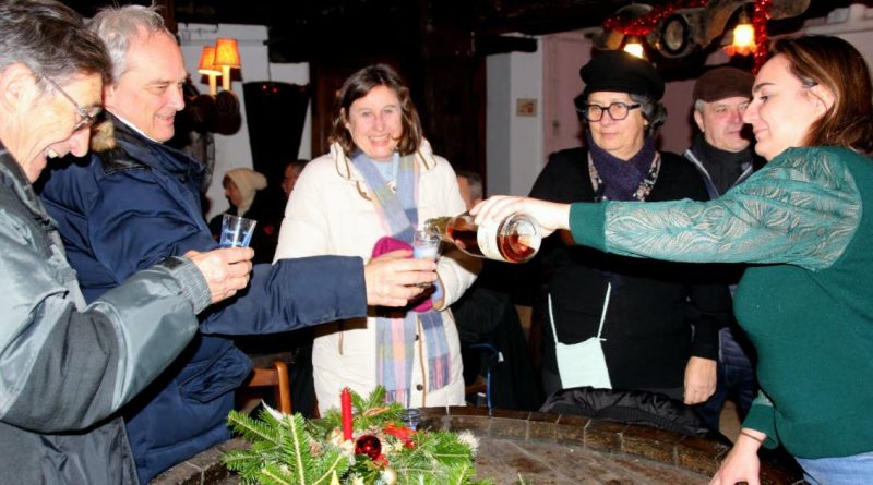 Gueberschwihr. Savourer Noël sous les porches et dans les caveaux