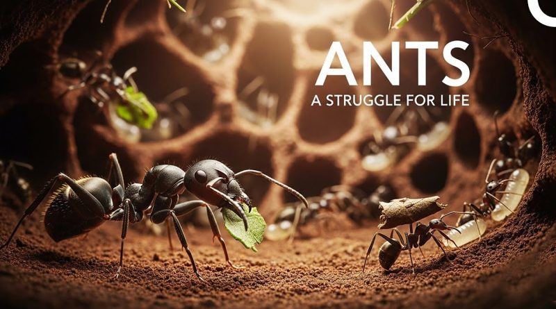 Guerriers Minuscules : La Lutte pour la Survie des Fourmis