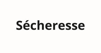 Guide de prononciation : Sécheresse