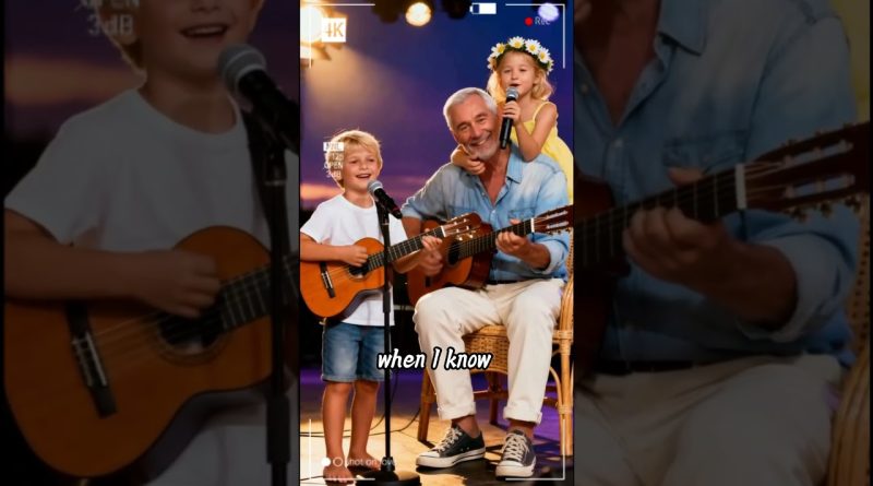 Harmonie douce entre père et frères : une ode à l'amour