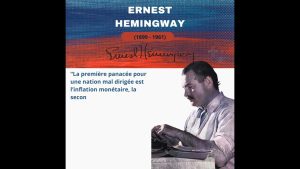 Hemingway : Guerre, inflation et travail en France
