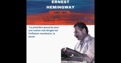Hemingway : Guerre, inflation et travail en France