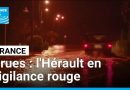 Hérault : vigilance rouge pour crues après fortes pluies