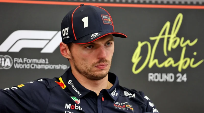 F1 : Max Verstappen révèle une annonce inquiétante pour la saison à venir.