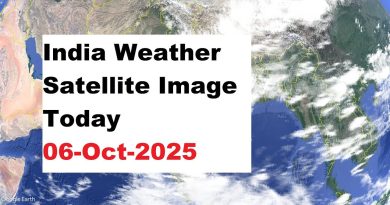 Image Satellite Météo Inde - 06 Octobre 2025