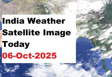 Image Satellite Météo Inde - 06 Octobre 2025