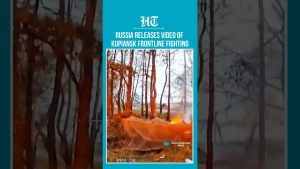 Images de la Russie : Violents affrontements à Kupiansk en Ukraine