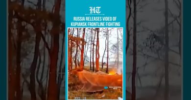 Images de la Russie : Violents affrontements à Kupiansk en Ukraine