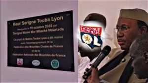 Inauguration de Keur Serigne Touba Lyon par Serigne Mame Mor Mbacké