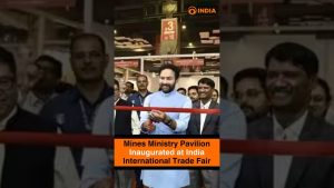Inauguration du Pavillon du Ministère des Mines à la Foire de Delhi