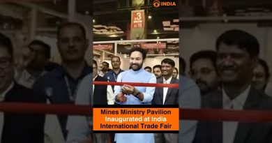 Inauguration du Pavillon du Ministère des Mines à la Foire de Delhi
