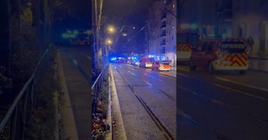 Incendie à Villeurbanne : Mobilisation massive des pompiers