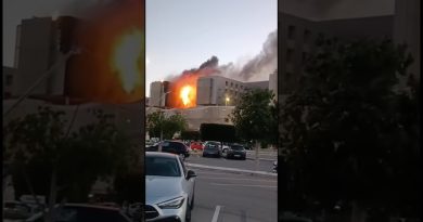 Incendie à l'hôpital Santa Lucía en Espagne