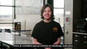 Inclusion en action : L'histoire d'Élodie à St-Hubert