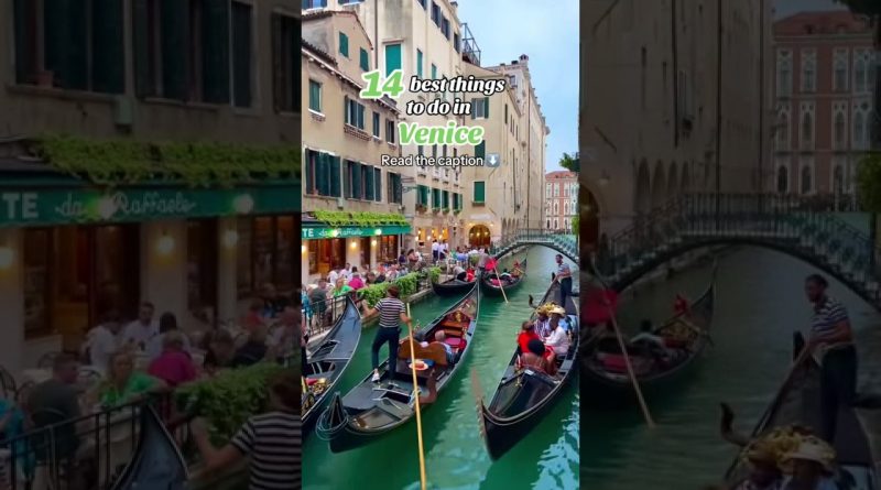 🇮🇹 Incontournables à Venise : à découvrir lors de votre voyage !