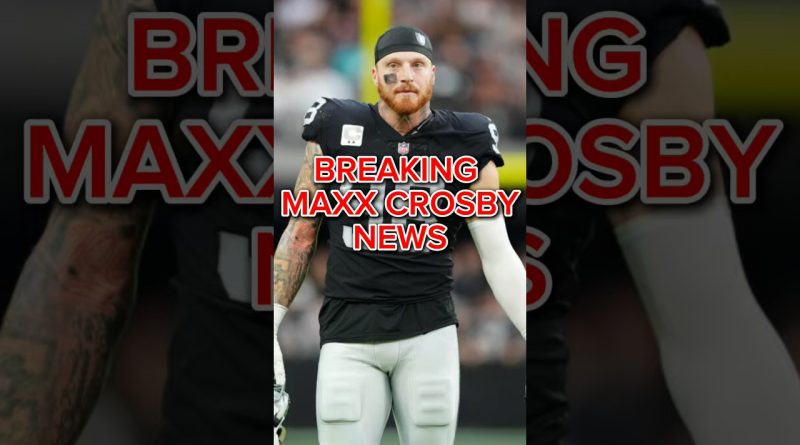 Infos de dernière minute sur Maxx Crosby des Raiders