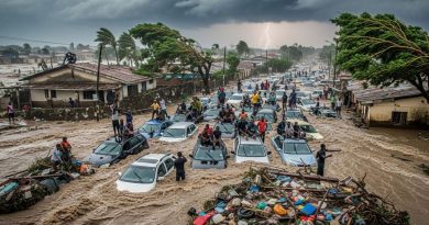 Accra sous les eaux : des inondations dévastatrices frappent Ghana Inondations dévastatrices à Accra : maisons et voitures emportées !
