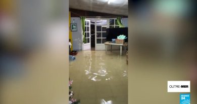 Intempéries à Tahiti : des maisons inondées, des routes transformées en torrent
