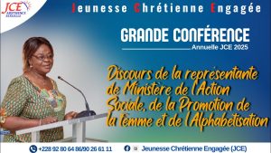 Intervention de la représentante du Ministère de l'Action Sociale