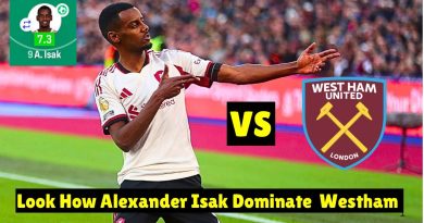 Isak brille avec un but et une performance exceptionnelle contre West Ham