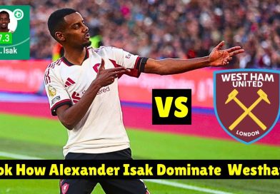 Isak brille avec un but et une performance exceptionnelle contre West Ham