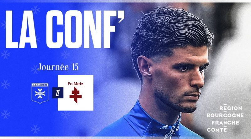 J15 : Pelissier et El Azzouzi en conférence avant AJA-Metz