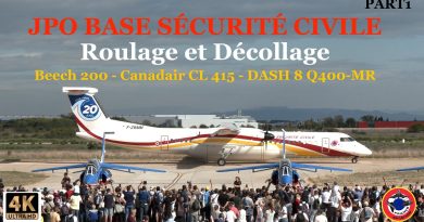 JPO Sécurité Civile : Démonstration Beech 200 et Canadair CL415