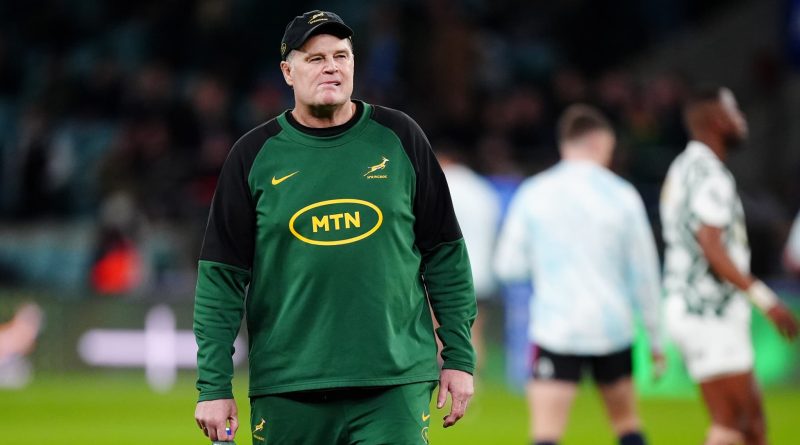 Rassie Erasmus prolongé par l'Afrique du Sud, une mauvaise nouvelle pour le XV de France