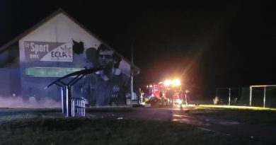 Jura : Incendie ravage la toiture des vestiaires pendant l'entraînement des footballeurs de Montmorot