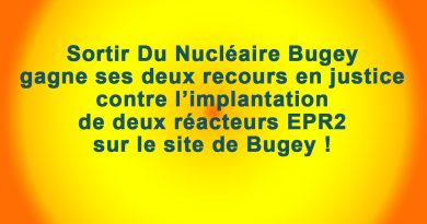 « Décision surprise sur l'implantation de 2 EPR2 au Bugey »