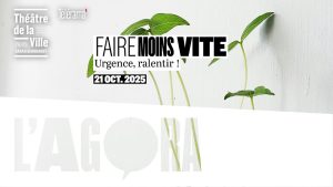 L’Agora : Ralentir ensemble lors d'une rencontre en direct