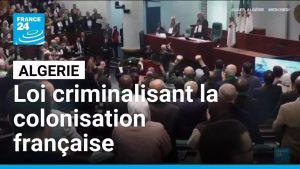 L'Algérie vote une loi contre la colonisation française