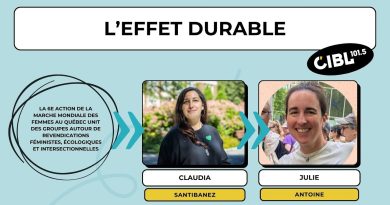 L'Effet durable : Julie Antoine et Claudia Santibanez, 7 oct.
