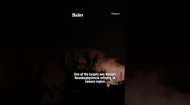 L'Ukraine frappe une raffinerie russe et un site de drones d'élite