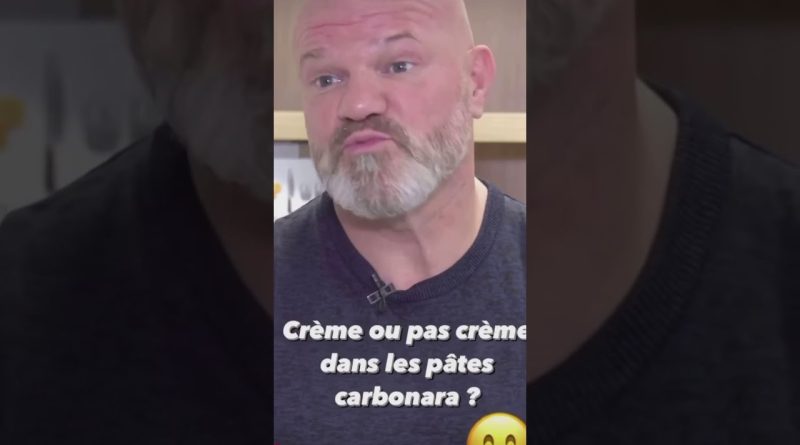 ⚠️ La Carbonara se prépare sans crème ! ⚠️