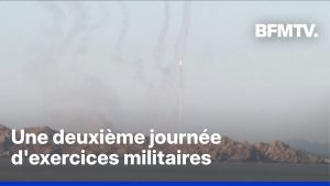 La Chine tire des roquettes lors de ses manœuvres dans le détroit de Taïwan