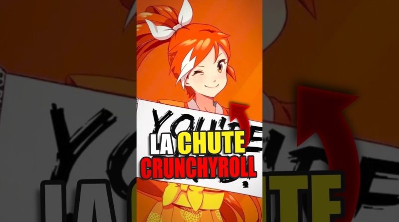 La Dégringolade de Crunchyroll ! 🔥 #anime #manga