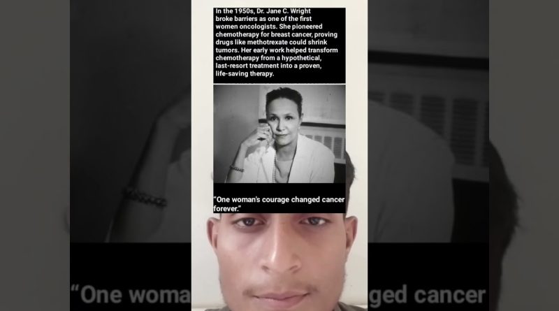 La Femme à l'Origine de la Chimiothérapie