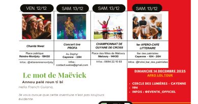 La Guyane bouge : 7 sorties à ne pas rater