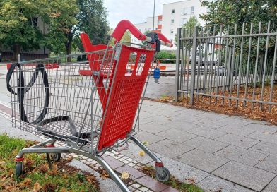La Verrière : la police municipale ramasse les chariots abandonnés avant les fêtes du Nouvel An