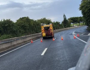 La circulation coupée sur la quatre-voies du Tampon suite à un accident