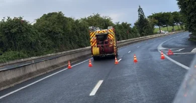 La circulation coupée sur la quatre-voies du Tampon suite à un accident