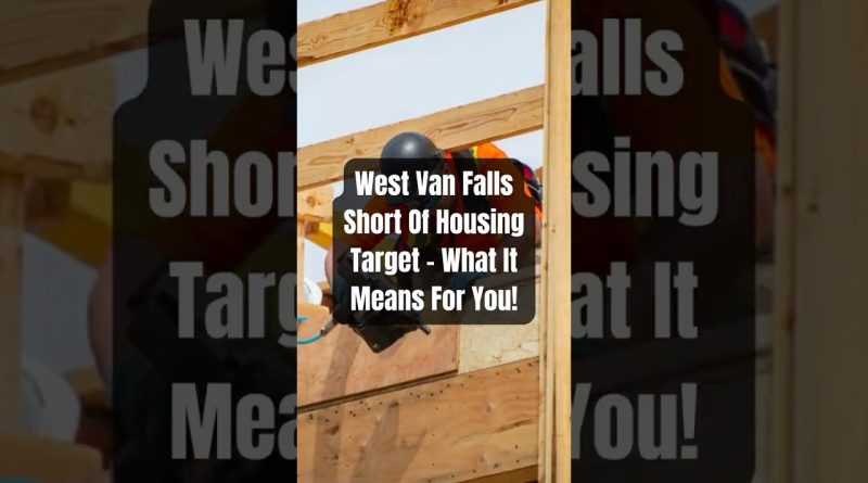 La crise du logement à West Vancouver s'aggrave !