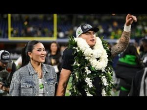 La fiancée de Dillon Gabriel critiquée pour une légende polémique