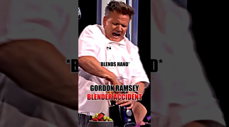 L'accident de mixeur de Gordon Ramsay