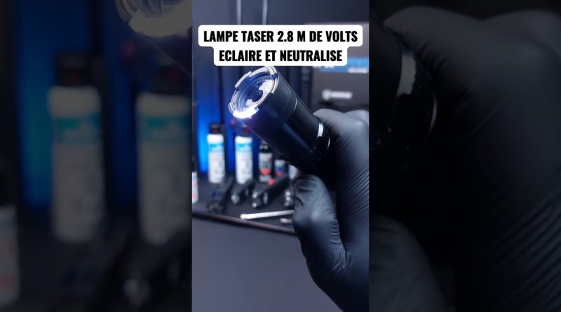 Lampe torche : 2,8 millions de volts et une fonction surprenante !