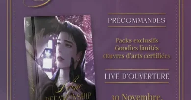 Lancement des précommandes du roman Define The Relationship le 30 novembre
