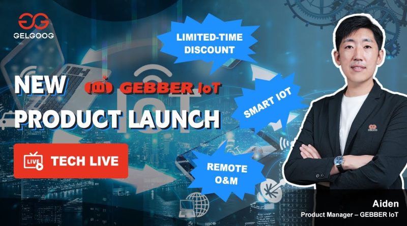 Lancement du Produit GEBBER IoT : Conférence Incontournable