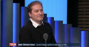 Laurent Caspary quitte la RTS pour la rédaction en chef de La Télé Vaud-Fribourg | RTS